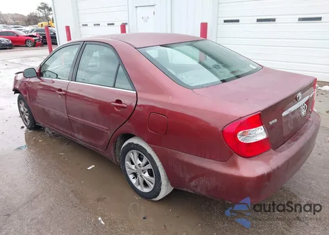 2004 Toyota Camry Le V6 from USA, damaged, VIN 4T1BF30K04U077830